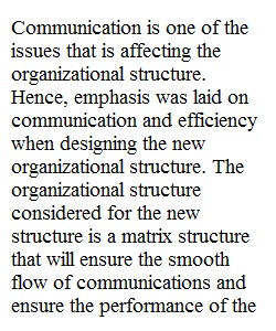6-3 Assignment: Organizational Structures
